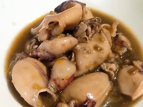 スミイカの甘辛煮!